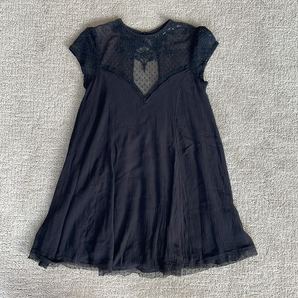 Urban Outfitters Kimchi Blue Black Lace Dress - Picture 3 of 10
